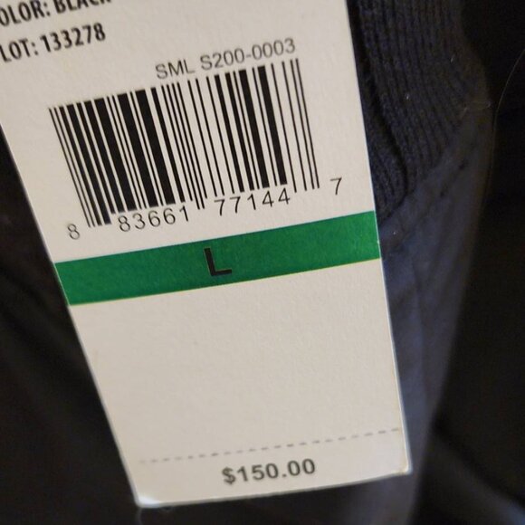 Men's Michael Kors Black Bomber Jacket - Size Large, Brand New. - Picture 4 of 4